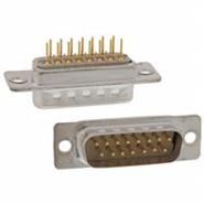 172-015-112R001 NorComp Plug, Male Pins 2 Rows Gold Solder