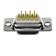 172-E09-213R001 NorComp Housing/Shell (Unthreaded) 2 Rows Gold Receptacle, Female Sockets