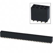 NPPC322KFMS-RC Sullins Connector Solutions 64 Positions 0.100" (2.54mm) Female Socket Solder