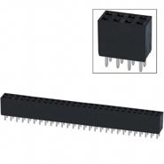 PPTC282LFBN-RC Sullins Connector Solutions Header 0.100" (2.54mm) Female Socket 2 Rows