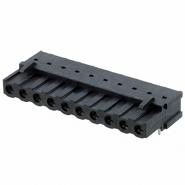 ELFB10230 Amphenol Interlocking (Side), Retention Latches Solder 90°, Right Angle 10 Positions