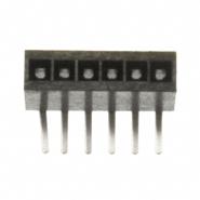 LPPB061NGCN-RC Sullins Connector Solutions 0.050" (1.27mm) 1 Row Female Socket 6 Positions