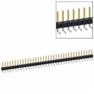 PBC36SBAN Sullins Connector Solutions Male Pin 1 Row Header, Unshrouded, Breakaway Gold