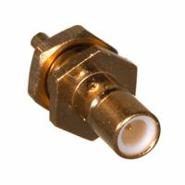 131-3701-411 Cinch Connectivity Solutions Panel Mount, Bulkhead - Rear Side Nut Solder Cup 4GHz SMB