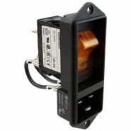 EF11.2561.0010.01 Schurter Quick Connect Unfiltered - Commercial 3 Positions Circuit Breaker, Switch On-Off