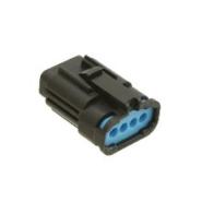 566-004-000-810 EDAC Inc. Waterproof (Mated, IP67) 4 Positions Bulk 0.079" (2.00mm)