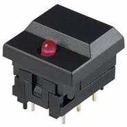 5511MBLKRED E-Switch